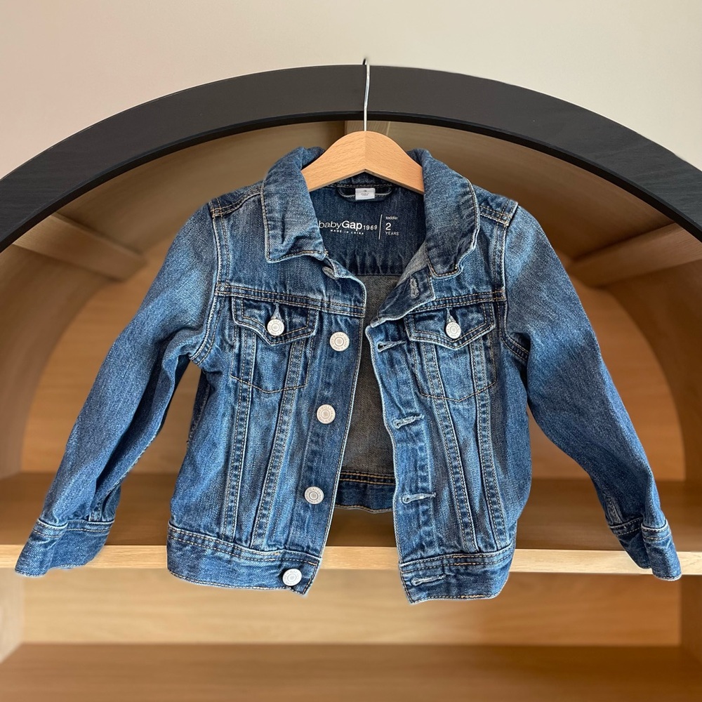 Baby GAP Blue Denim Jacket Size 2T